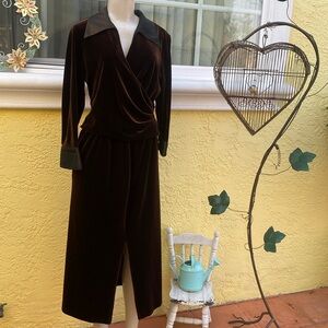 TALBOTS 2 Pc Faux Wrap